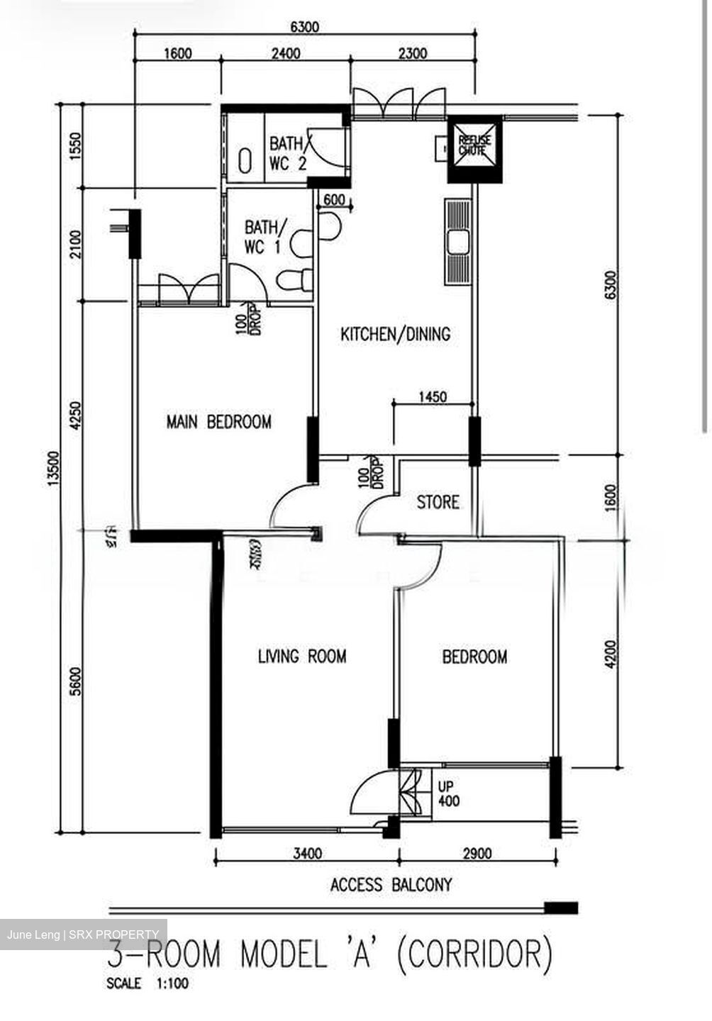 Blk 258 Tampines Street 21 (Tampines), HDB 3 Rooms #565887021